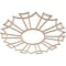 Ekena Millwork Augustus Wood Fretwork Pierced Ceiling Medallion, Alder, 24"OD x 8 1/2"ID x 1/4"T CMWP24X24X0250AUAL - alternate 5
